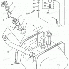 WAVE RUNNER GP800W - GP800W Топливный бак