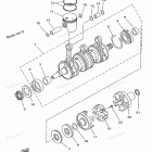 WAVE RUNNER GP1200 - GP1200W Коленчатый вал и Поршень