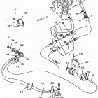WAVE RUNNER GP800W - GP800W Топливная магистраль