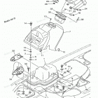 WAVE RUNNER GP1200 - GP1200W Капот