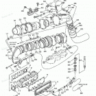 WAVE RUNNER GP1200 - GP1200W Выхлопная система 1