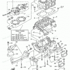 WAVE RUNNER XL760 - XL760W Блок цилиндров