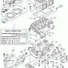 WAVE RUNNER GP760 - GP760W Блок цилиндров