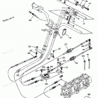 WAVE RUNNER GP1200 - GP1200V Трос управления