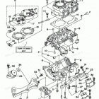 WAVE RUNNER GP760 - GP760V Блок цилиндров