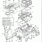 WAVE RAIDER 700 - RA700BV Блок цилиндров
