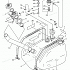 WAVE RUNNER GP760 - GP760V Топливный бак