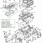 WAVE RUNNER III - WRA700V Cylinder - Crankcase