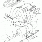 WAVE VENTURE 760 - WVT760V Выхлопная система 2