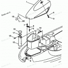 WAVE RUNNER GP1200 - GP1200V Капот 2