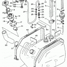 WAVE RAIDER 760 - RA760U Топливный бак