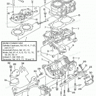 WAVE RAIDER 700 - RA700BU Блок цилиндров