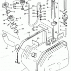 WAVE RAIDER 1100 - RA1100U Топливный бак