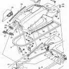 WAVE RAIDER 1100 - RA1100U Engine Hatch