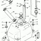 WAVE RUNNER III - WRA650U Топливный бак