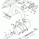 WAVE RAIDER 760 - RA760U Выхлопная система 2