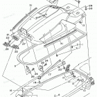 WAVE RAIDER 700 - RA700BU Engine Hatch