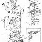 WAVE RUNNER III - WRA650U Впускная система