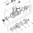 Wave Blaster Коленчатый вал и Поршень
