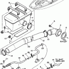 Wave Runner III Выхлопная система 2