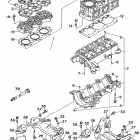 Wave Raider 1100 Блок цилиндров