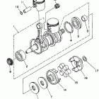 Wave Runner III Коленчатый вал и Поршень