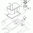 Wave Runner III GP-WRA700S Hull deck 1