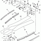 WAVE RUNNER VXR-WRB 650 Gunwale mat