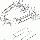 WAVE RUNNER - WR500R Gunwale mat
