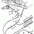 WAVE RUNNER III - WRA650R Трос управления