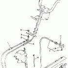 WAVE RUNNER VXR - WRB650R Трос управления