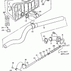 WAVE RUNNER - WR500R Выхлопная система 2