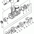 WAVE BLASTER - WB700R Коленчатый вал и Поршень