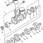 SUPER JET - SJ650R Коленчатый вал и Поршень