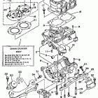 WAVE RUNNER PRO VXR - WRB700R Блок цилиндров
