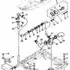 WAVE RUNNER III - WRA650RA Hull deck 3