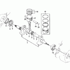 400-500 cc Коленчатый вал