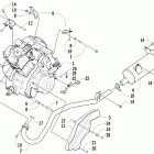 400 500 FIS Manual Двигатель и глушитель