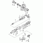 250 300 Secondary gear assembly