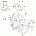250 300 Crankcase cover assembly