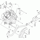 500 FIS Auto Двигатель и глушитель