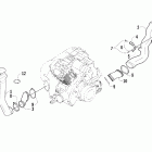 375 Корпус и патрубки охлаждения