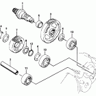 400 500 Manual Secondary transmission assembly (2x4)