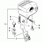 400 500 Manual Рычаг газа