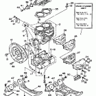 Wave Runner 500 Crankcase cylinder