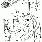 SJ 650 Топливный бак
