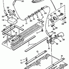 WAVE RUNNER LX - WR650D Hull deck 2