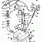 WAVE RUNNER LX - WR650D Топливный бак