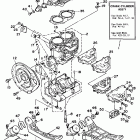 Wave Runner 500 Crankcase cylinder