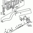 WAVE RUNNER LX - WR650D Выхлопная система 2